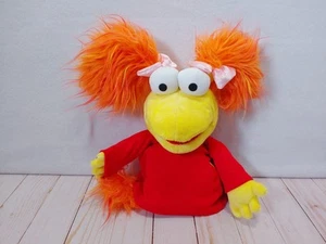 Peluche pupazzo Jim Henson's Fraggle Rock rosso Manhattan giocattolo nuovo con etichette - Foto 1 di 12