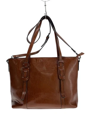 Other Brands UY BAG Shoulder Bag Leather BRW - Image 1 of 4