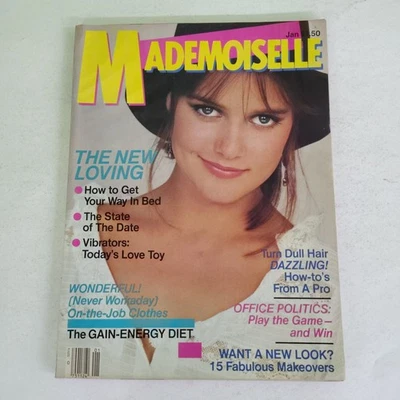 Vtg Mademoiselle Magazine January 1981 Carey Lowell - Image 1 of 4
