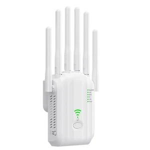 AC1200 WLAN-Repeater, 1200 Mbit/S, Kabelloser WLAN-Extender, 2,4 G/5 GHz Du4297 - Bild 1 von 10