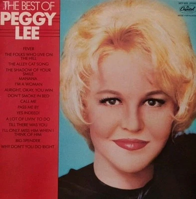 Peggy Lee-The Best Of Peggy Lee Vinyl LP Album.1968 Music For Pleasure MFP 5605. - Image 1 of 4