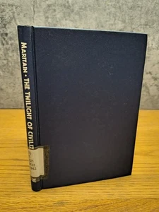 The Twilight Of Civilization By Jacques Maritain Pub. Sheed & Ward Hardcover - Picture 1 of 7