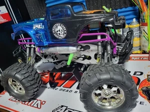 Vintage Hpi Savage 25 SS Modded Super Cool Running Used Nitro Picco FANCY - Picture 1 of 14