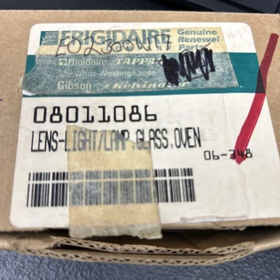 Frigidaire Part# 08011086 (5304524341) Oven Glass Lens (G2B) - Image 1 of 3