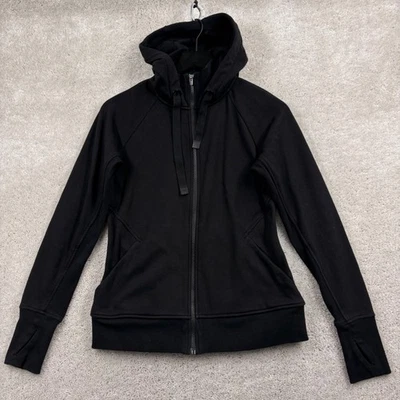 Athleta Windbreaker Hoodie Womens Size Small Full Zip Long Sleeve Thumbholes - Image 1 of 4