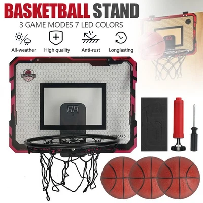 Mini Basketballkorb Indoor für Kinder Mini Hoop mit Elektronische Anzeigetafel - Bild 1 von 4