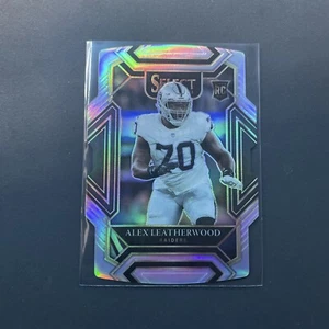 ALEX LEATHERWOOD 2021 Panini Select SILVER PRIZM DIE-CUT Club Level #286 ROOKIE - Picture 1 of 2