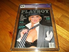 AUGUST 1988 PLAYBOY CGC RESTORED GRADE 9.0 KIMBERLEY CONRAD HEFNER COVER RARE