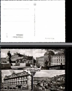 2009606,Würzburg Residenz Festung Falkenhaus Leistengrund Mehrbildkarte - Bild 1 von 1