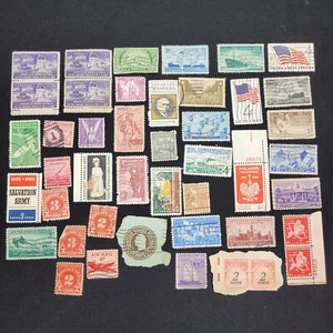 Estampillas postales surtidas de Estados Unidos de colección de conservación de correo aéreo militar - Imagen 1 de 6