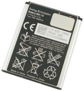 Batteria 100% ORIGINALE SONY ERRICSION BST-43 per S T715 J10 J20 WT13i - Foto 1 di 1