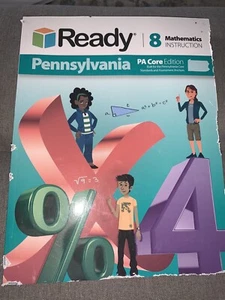 Ready Pennsylvania Gr 8 Mathematikunterricht PA Kernausgabe NEU - Bild 1 von 2