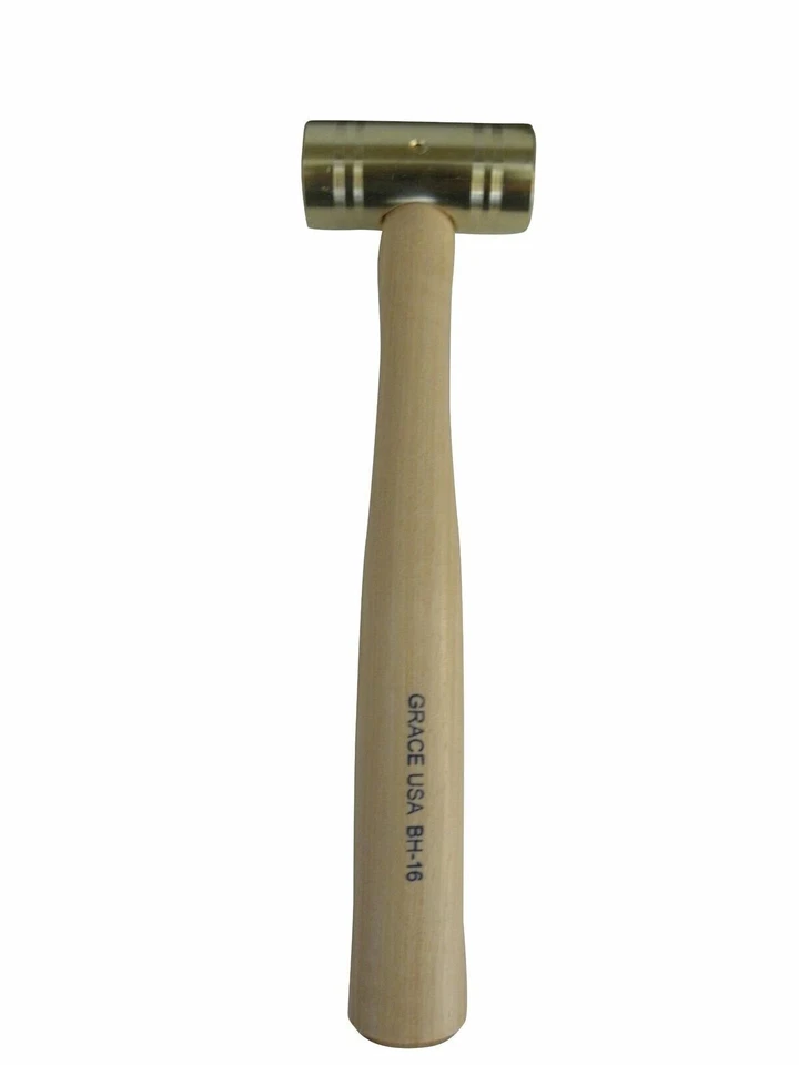 Grbh16 Grace USA 16 Ounce Brass Hammer