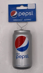 Diet Pepsi Soda Can Novelty Decoupage Ruz 2024 Christmas Tree Ornament NEW  - Picture 1 of 2