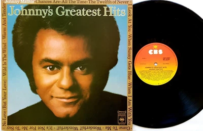 Johnny Mathis – Johnny's Greatest Hits LP 1977 Australia CBS–SBP 237003 Mint - Image 1 of 3