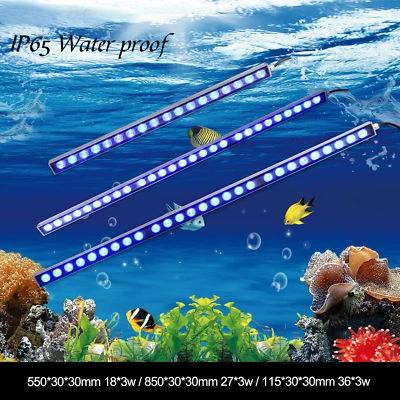 54W/81W/108W LED-Lichtleiste Aquarium Lampe mit Blau für Korallenriff Aquarium