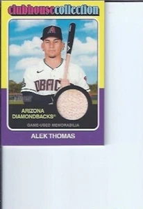 Alex Thomas 2024 Topps Heritage Clubhouse Collections - Picture 1 of 1