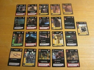 Lot of 21 DIFFERENT 1999 Star Wars Young Jedi Menace of Darth Maul Cards w/RARES - Bild 1 von 2