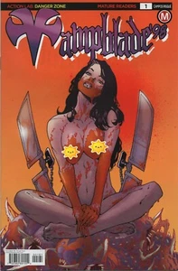 Vampblade 98 Daniel Campos Topless Cover Limited to ONLY 2000 !!! VF/NM - Imagen 1 de 2