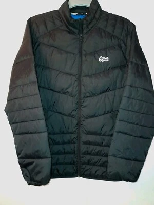 Mens Jack And Jones Black Padded Jacket Size UK Large - Image 1 of 4