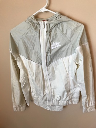 OFF WHITE Giacca Nike Windrunner SP180711SIV small 883495 133 887229641104 bianco sporco