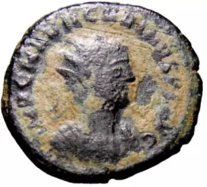RARE EMPEROR CARINUS, Caesar 282-283 Antoninianus Roman COin w/COA CERTIFIED - Picture 1 of 4