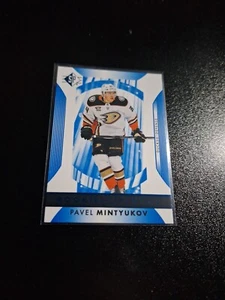 2023-24 SP AUTHENTIC HOCKEY ROOKIE AUTHENTICS SP #124 PAVEL MINTYUKOV RC NRMT-MT - Picture 1 of 2
