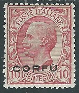 1923 CORFU EFFIGIE 10 CENT MH * - RF26-2 - Imagen 1 de 1