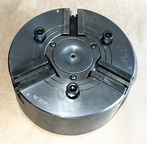 8" KITAGAWA BB208 BIG BORE HYDRAULIC POWER LATHE CHUCK A2-6 MOUNT - Picture 1 of 7