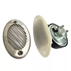 C CLINK NEW 316 Stainless Steel 12V Hidden Flush Mount 5190512 Marine Boat Horn - Foto 1 di 4