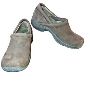 Dansko Professional Brown Burnished Nubuck Leather Clog Size 5.5 - Picture 1 of 12