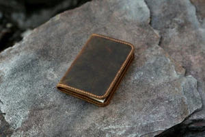 Pocket Notebook Refillable leather mini composition notebook - Bild 1 von 12