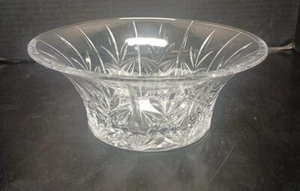 TOWLE CRYSTAL Cut Glass Fruit Bowl  - Picture 1 of 8