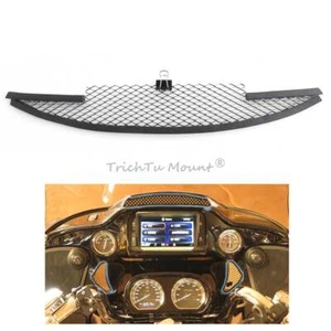 Parrilla de pantalla de ventilación superior de malla cromada para Harley Road Glide FLTR FLTRX 15-23 - Imagen 1 de 14