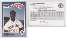 1990 Sportsprint Carolina League All Stars Freddie Davis #10