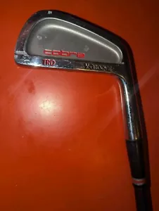 Cobra TRD V-Groove 2 Iron Mild Steel, 39.5", Firm TLC Black Steal Shaft Golf - Picture 1 of 6