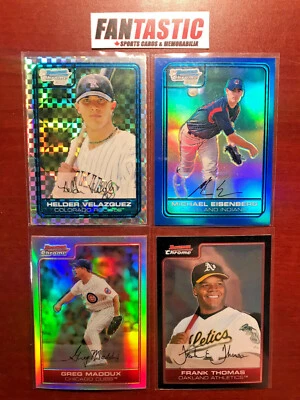 2006 Bowman Chrome YOU PICK Prospect, Veteran, RC, Base, Refractor, Xfractor etc - Image 1 of 2