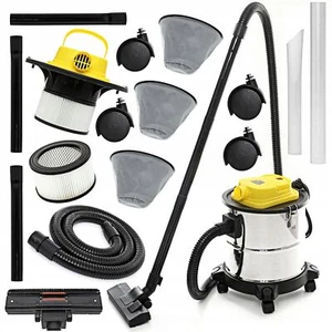 Aspirapolvere Industriale Camino Separatore Cenere Grill 2000W - Foto 1 di 12