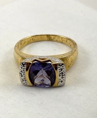 ROSS SIMONS Mystic Topaz Sterling Silver Ring Size 9 - Image 1 of 4