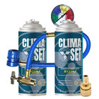 ClimaSet 2x Gaz R1234yf de remplacement pour climatisation de voiture avec tuyau