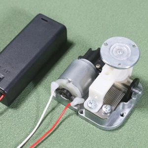 Rotierendes elektrisches musikalisches Uhrwerk 10 Stimmen Option zum Selbermachen Spieluhr Schalter 1,5 V - Bild 1 von 9