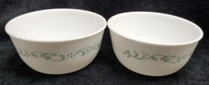 2 Corelle Landhaus Herz & Reben 6" tiefe Chili Suppe Müslischalen 28oz - Bild 1 von 4
