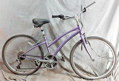 Bicicleta híbrida Fuji Cambridge City 1997 pequeña 4130 acero cromado triple! Foto 1 de 4