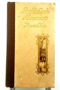 Antique Poor Richards Almanac Selections Benjamin Franklin Barse & Hopkins  - Picture 1 of 6
