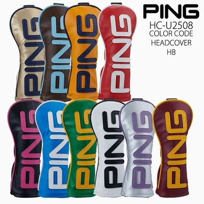 PING HC-U2508 Hybrid 2025 Headcover Color Code PU Leather Golf Head Cover - Image 1 of 3