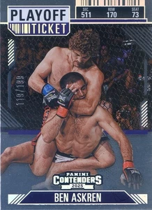 2025 Panini Contenders PFL BEN ASKREN #51 Playoff Ticket #119/199 - Picture 1 of 2