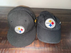 Pittsburgh Steelers Infantil Nueva Era Reebok NFL Gorra Sombrero Ajustable Lote - Imagen 1 de 6