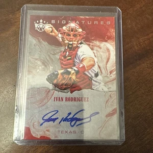 2018 Panini Diamond Kings Signatures #S-IR Ivan Rodriguez Auto Texas Rangers - Picture 1 of 2