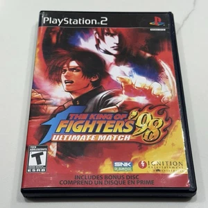 King of Fighters '98: Ultimate Match (PS2, 2009) sehr guter Zustand/NM komplett CIB Bonus Disc - Bild 1 von 13