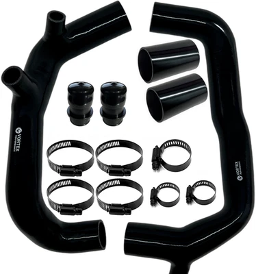 Para BMW 335i y 335xi N54 E90/E91/E92/E93 2007-2010 toma de aire 2" pulgadas (NEGRO) Foto 1 de 4